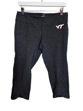 Colosseum Athletic Leggings Women Virginia Tech Leggings Grey Size Large